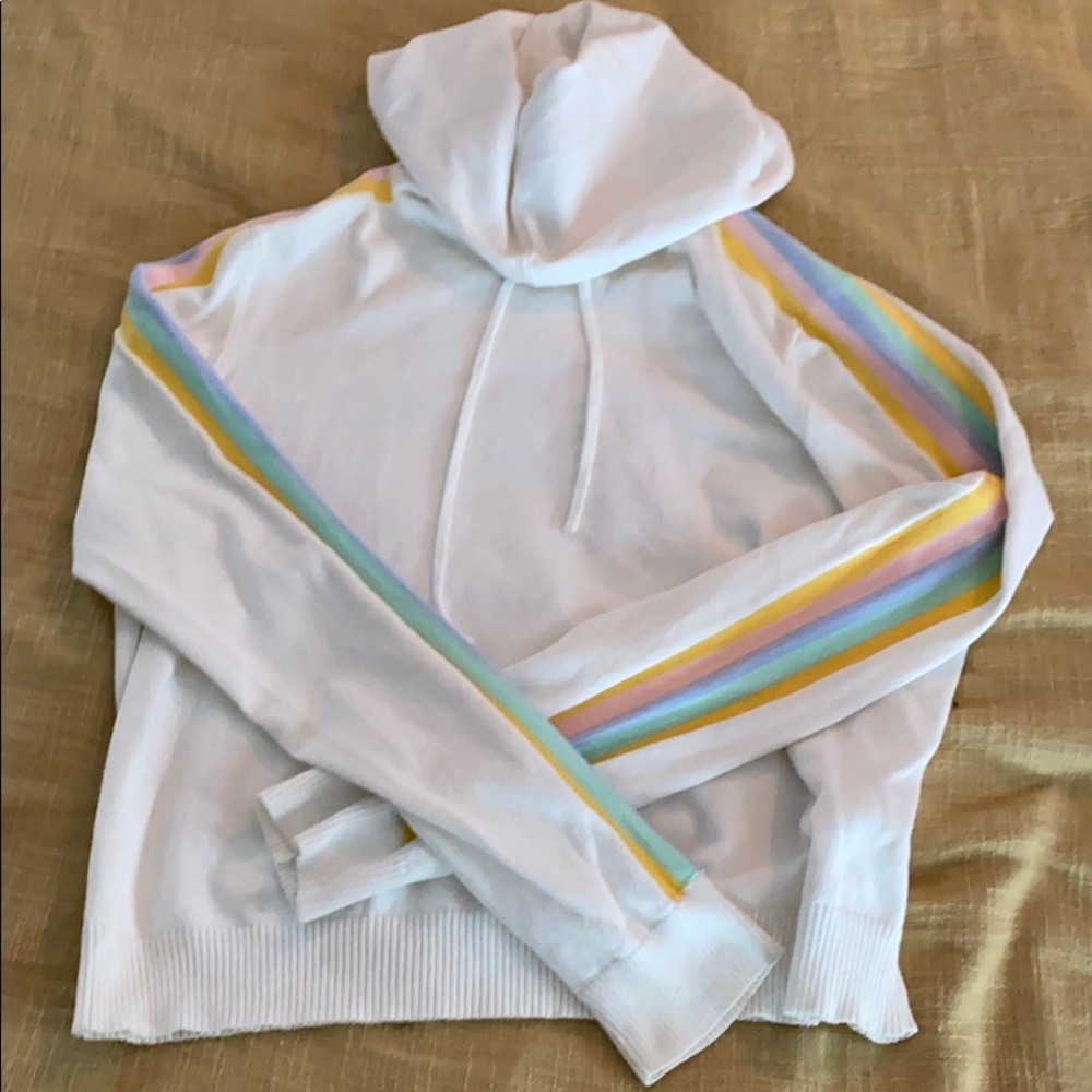 Rainbow Stripe Hoodie